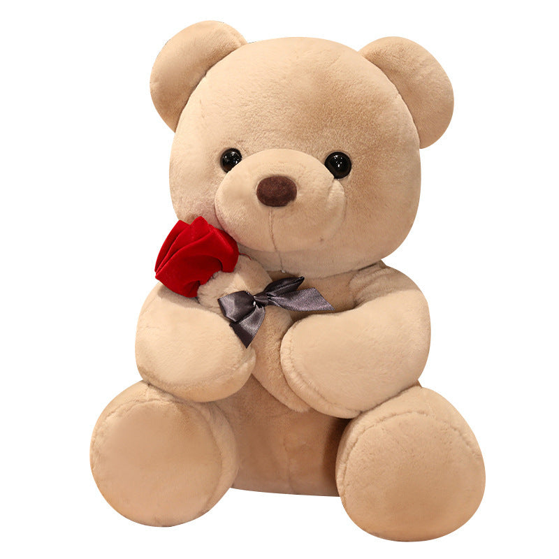 Teddy Bear Plush Pillow - Soft, Cuddly, and Perfect for Hugs