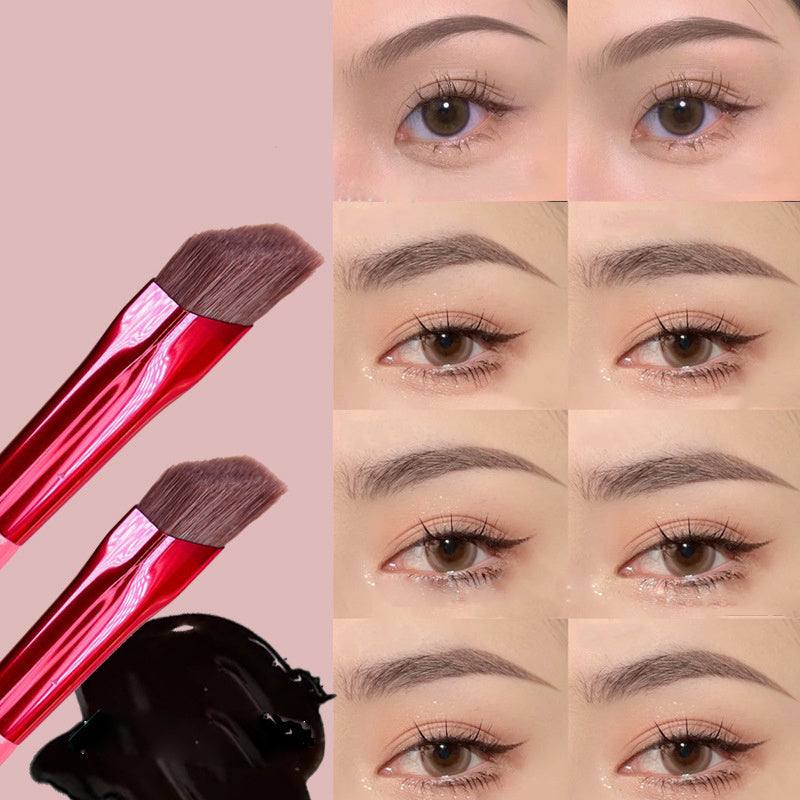 Professional Precision Eyebrow Brush - 3D Hair-Like Strokes & Concealer Tool