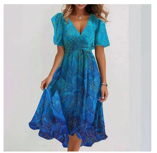 Elegant Summer Chiffon Dress for Women