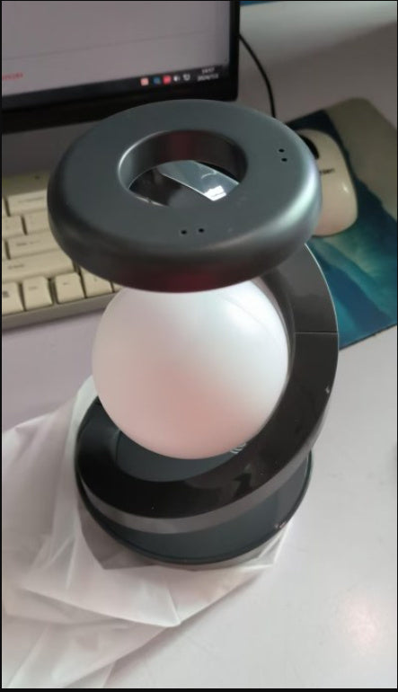 Smart Moon Desk Lamp | Wireless Charger & Gesture Control