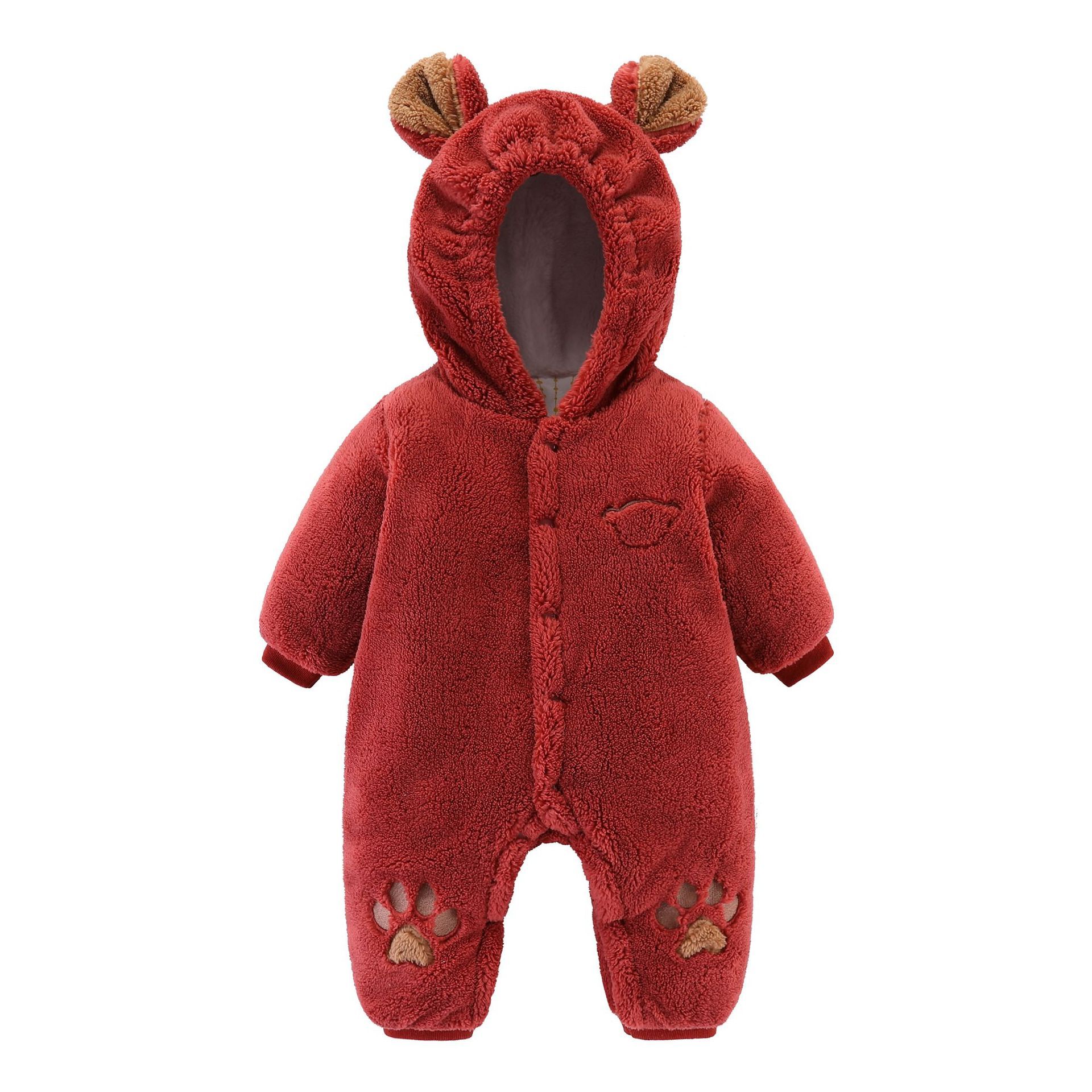Newborn Baby Quilted Onesies - Warmth & Comfort