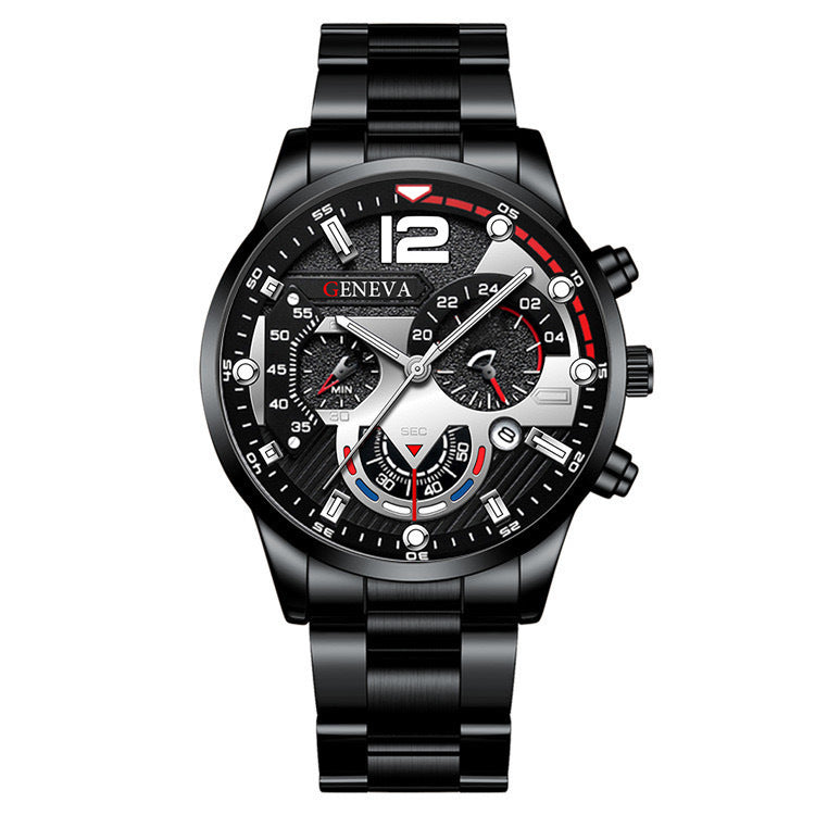 Men's Business Watch & Bracelet Set - Valentine's Gift