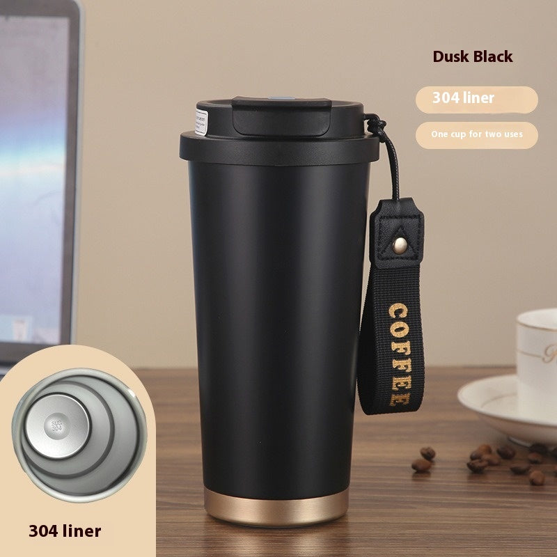 Office Business Good-looking Coffee Cup Portable Straw Cup for Outdoor Use