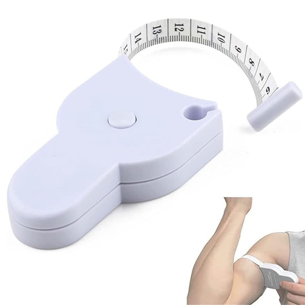 Self-Tightening Measure Tape - Premium Body Waist Keep Fit Sewing Tailor Measurement Tools Automatic Telescopic Circle Ruler