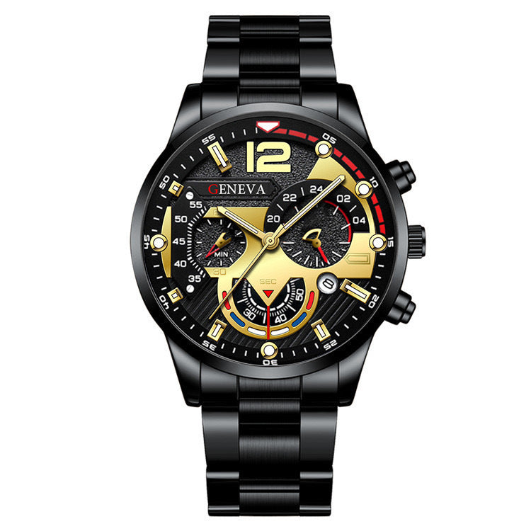 Men's Business Watch & Bracelet Set - Valentine's Gift