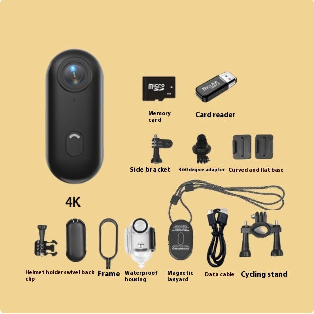 Outdoor Sports Camera In Helmet Motorcycle Bike and Bicycle 4k Video Cameras