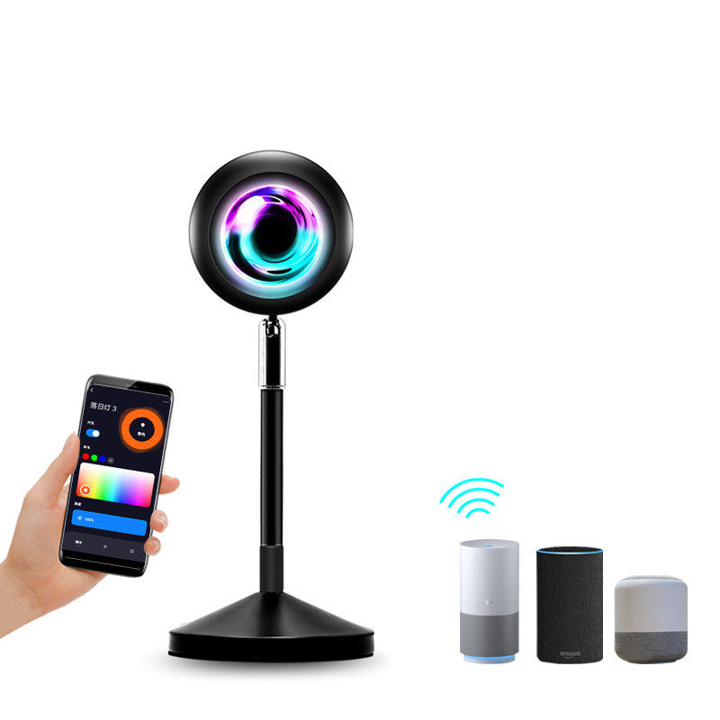 Sunset Projection Lamp Night Light Wall Decoration Lighting - TechBloom